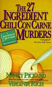 Cover of: The 27-Ingredient Chili Con Carne Murders: A Eugenia Potter Mystery (Eugenia Potter Mysteries)