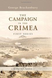 Cover of: The Campaign in the Crimea by George Brackenbury