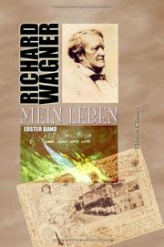 Cover of: Mein Leben: Erster Band