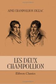 Cover of: Les deux Champollion