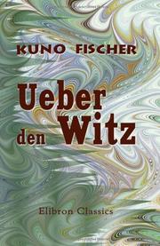 Cover of: Ueber den Witz