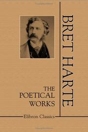 Poems by Bret Harte