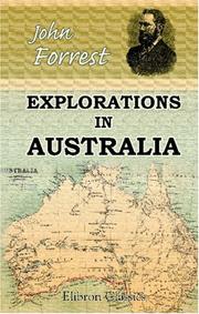 Cover of: Explorations in Australia