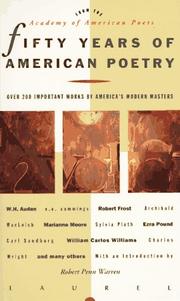 Cover of: Fifty Years of American Poetry
