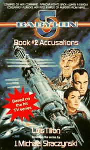 Cover of: ACCUSATIONS: Babylon 5, Book #2 (Babylon 5)