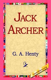 Cover of: Jack Archer