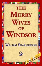 Cover of: THE MERRY WIVES OF WINDSOR by William Shakespeare