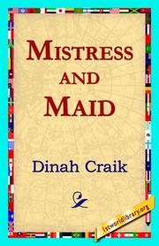 Cover of: Mistress and Maid by Dinah Maria Mulock Craik