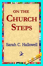 Cover of: On the Church Steps | Sarah C. Hallowell