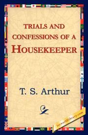 Cover of: Trials and Confessions of a Housekeeper