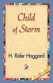 Cover of: Child of Storm by H. Rider Haggard