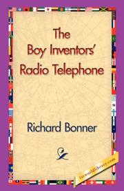 Cover of The Boy Inventors' Radio Telephone by richard bonner