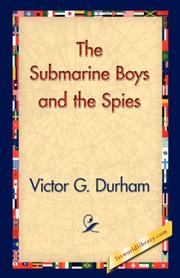 Cover of: The Submarine Boys and the Spies