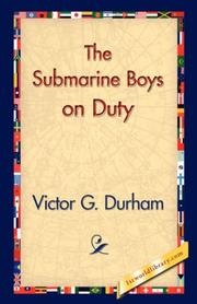The Submarine Boys on Duty by Victor G. Durham