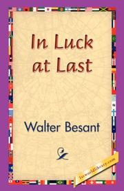 Cover of: In Luck at Last by Walter Besant