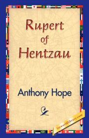 Cover of: Rupert of Hentzau by Anthony Hope