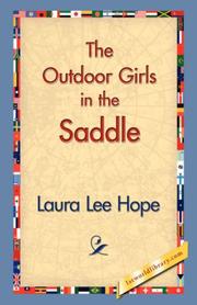 Cover of: The Outdoor Girls in the Saddle | Laura Lee Hope