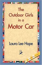 Cover of The Outdoor Girls in a Motor Car by Laura Lee Hope