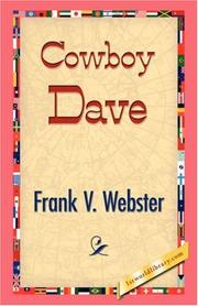 Cover of: Cowboy Dave by Frank V. Webster, Frank V. Webster