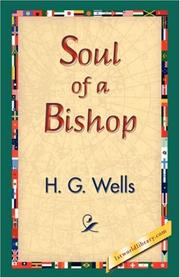 Cover of: Soul of a Bishop by H. G. Wells, H. G. Wells