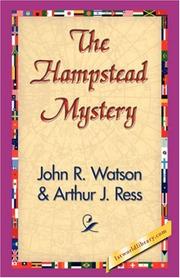 Cover of: The Hampstead Mystery by John R. Watson