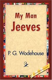 Cover of: My Man Jeeves by P. G. Wodehouse