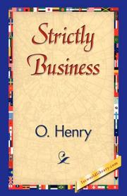 Cover of: Strictly Business by O. Henry