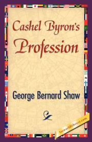 Cover of: Cashel Byron's Profession by George Bernard Shaw, George Bernard Shaw