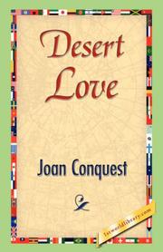 Cover of: Desert Love by Joan Conquest, Joan Conquest