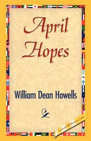 Cover of: April Hopes by William Dean Howells