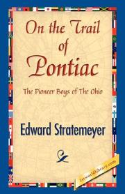 Cover of: On the Trail of Pontiac by Edward Stratemeyer