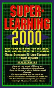Cover of: Superlearning 2000 by Sheila Ostrander, Lynn Schroeder