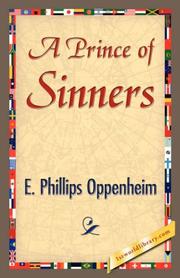 A Prince of Sinners by Edward Phillips Oppenheim