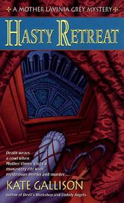 Cover of: Hasty Retreat (Mother Lavinia Grey Mysteries)