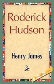 Cover of: Roderick Hudson by Henry James