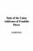 Cover of: State of the Union Addresses of Franklin Pierce