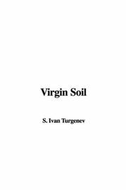 Cover of: Virgin Soil by Ivan Sergeevich Turgenev