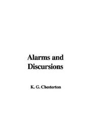 Cover of: Alarms And Discursions by Gilbert Keith Chesterton