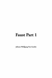 Cover of: Faust by Johann Wolfgang von Goethe