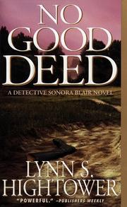 Cover of: No Good Deed (Sonora Blair Mysteries)