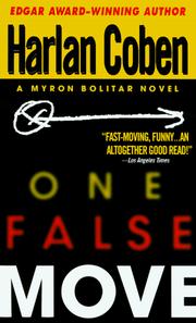 Cover of: One False Move (Myron Bolitar Mysteries) by Harlan Coben