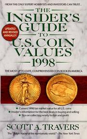 Cover of: INSIDER'S GUIDE TO U.S. COIN VALUES 1998 by Scott A. Travers