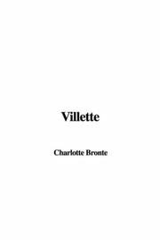 Cover of: Villette by Charlotte Brontë, Charlotte Brontë