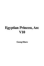 Cover of: Egyptian Princess | Georg Ebers