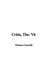 Cover of: Crisis by Winston Churchill