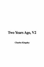 Cover of: Two Years Ago by Charles Kingsley