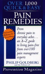 Cover of: Pain Remedies