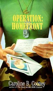 Cover of: OPERATION: HOMEFRONT (Laurel-Leaf Books)