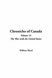 Cover of: Chronicles of Canada