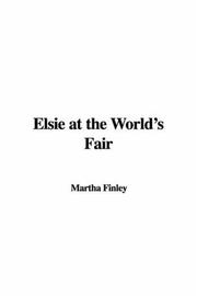 Cover of: Elsie at the World's Fair by Martha Finley